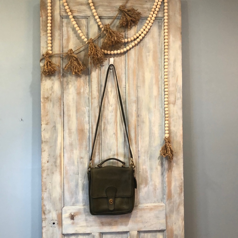 Vintage Coach Leather Crossbody
